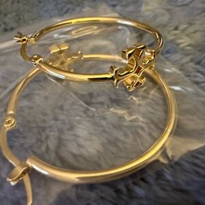 Tory Burch Gold-Tone earrings Duo